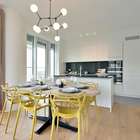 דירה Huswell - Bright, Modern With Terrace Near אוסטנדה